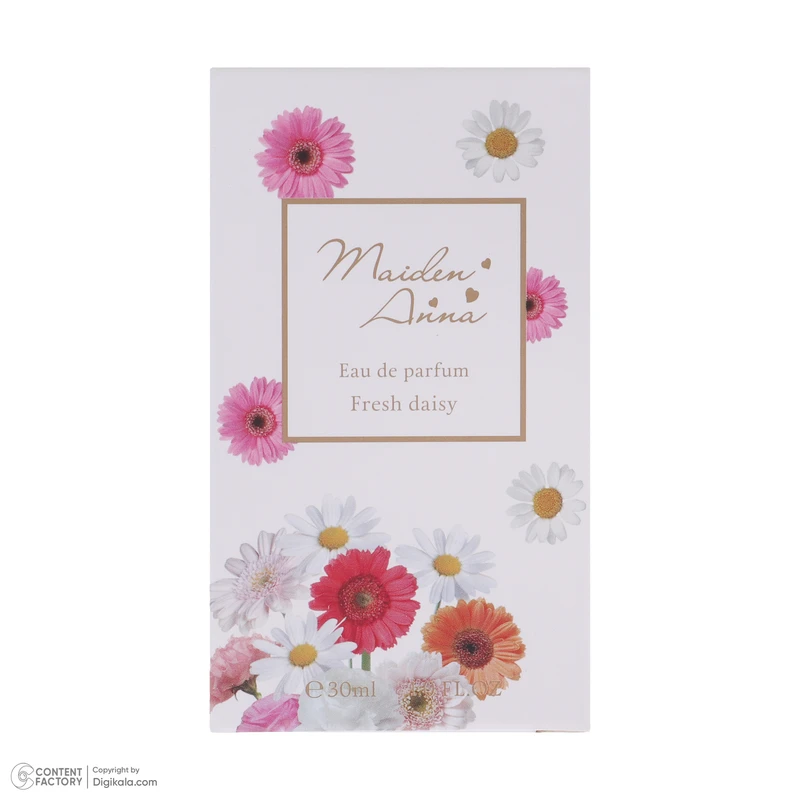  عطر جیبی زنانه میدن آنا مدل fresh daisy حجم 30 میلی‌لیتر با رایحه گلی و ماندگاری متوسط - تصویر 5