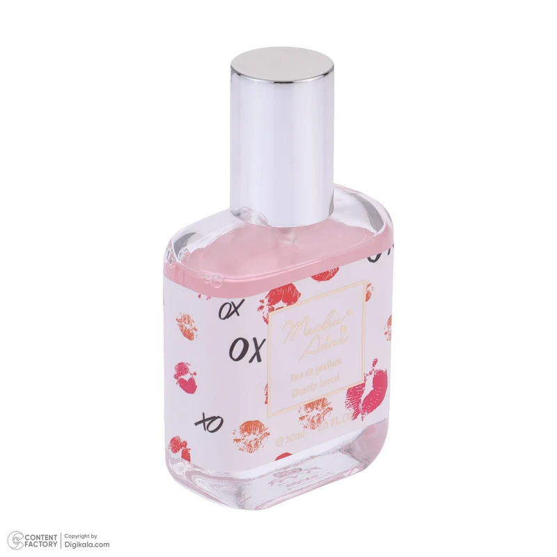 عطر جیبی زنانه و مردانه میدن آنا مدل dearly loved حجم 30 میلیلیتر با رایحه میوهای شیرین، ماندگاری و پخش بوی متوسط - تصویر 3