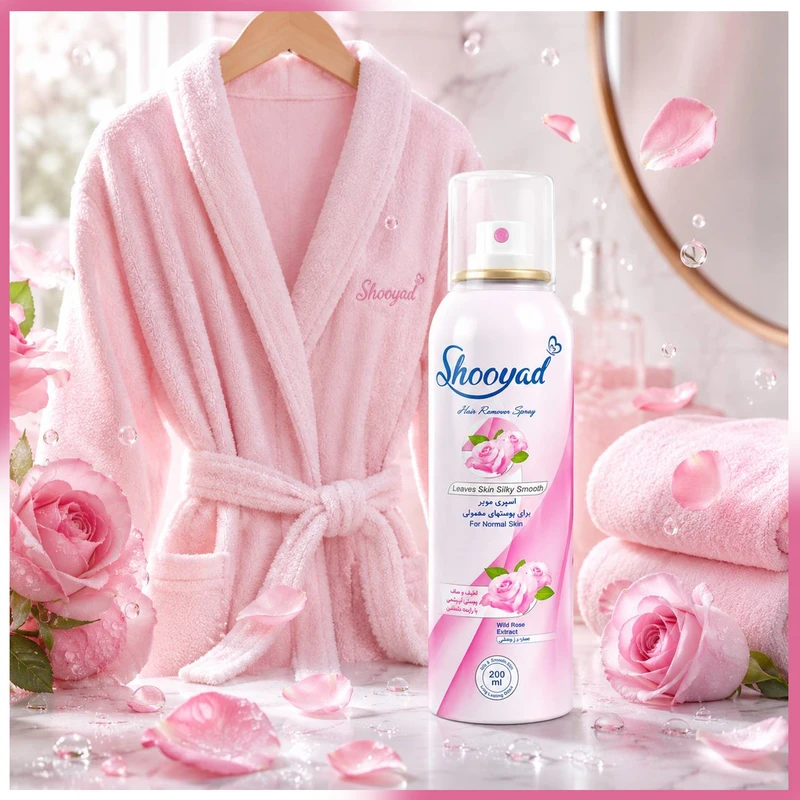 اسپری موبر شویاد مدل H-Rose1 حجم 200 میلی لیتر - تصویر 2