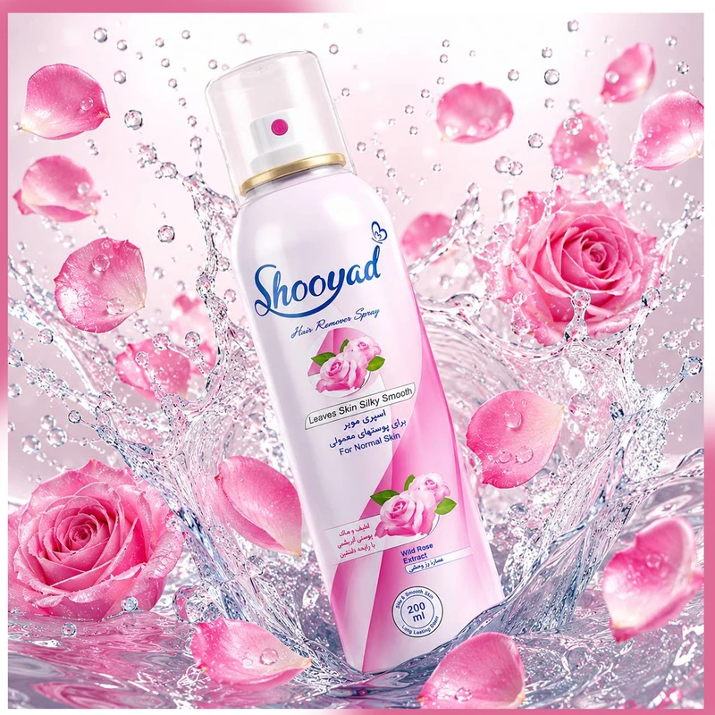 اسپری موبر شویاد مدل H-Rose1 حجم 200 میلی لیتر - تصویر 3
