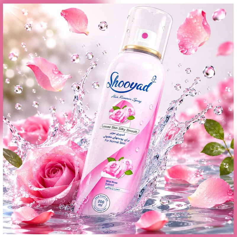 اسپری موبر شویاد مدل H-Rose1 حجم 200 میلی لیتر - تصویر 5