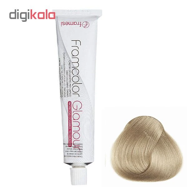 رنگ مو فرامسی مدل glamour شماره 12.31 حجم 100 میلی لیتر رنگ بژ خیلی روشن - تصویر 2