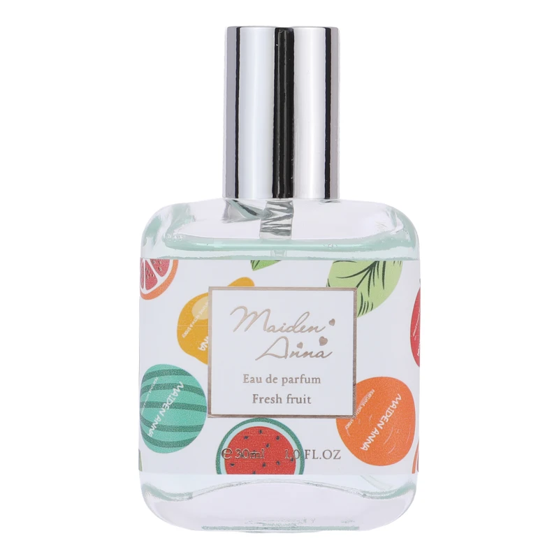 عطر جیبی زنانه میدن آنا مدل fresh fruit حجم 30 میلیلیتر، با رایحه خنک