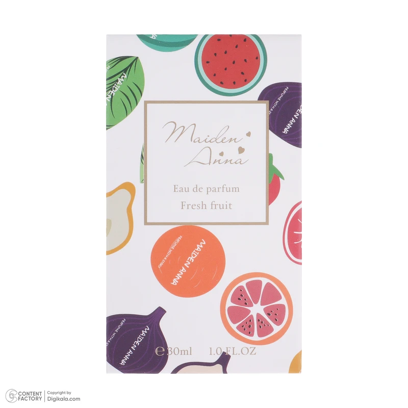 عطر جیبی زنانه میدن آنا مدل fresh fruit حجم 30 میلیلیتر، با رایحه خنک - تصویر 2