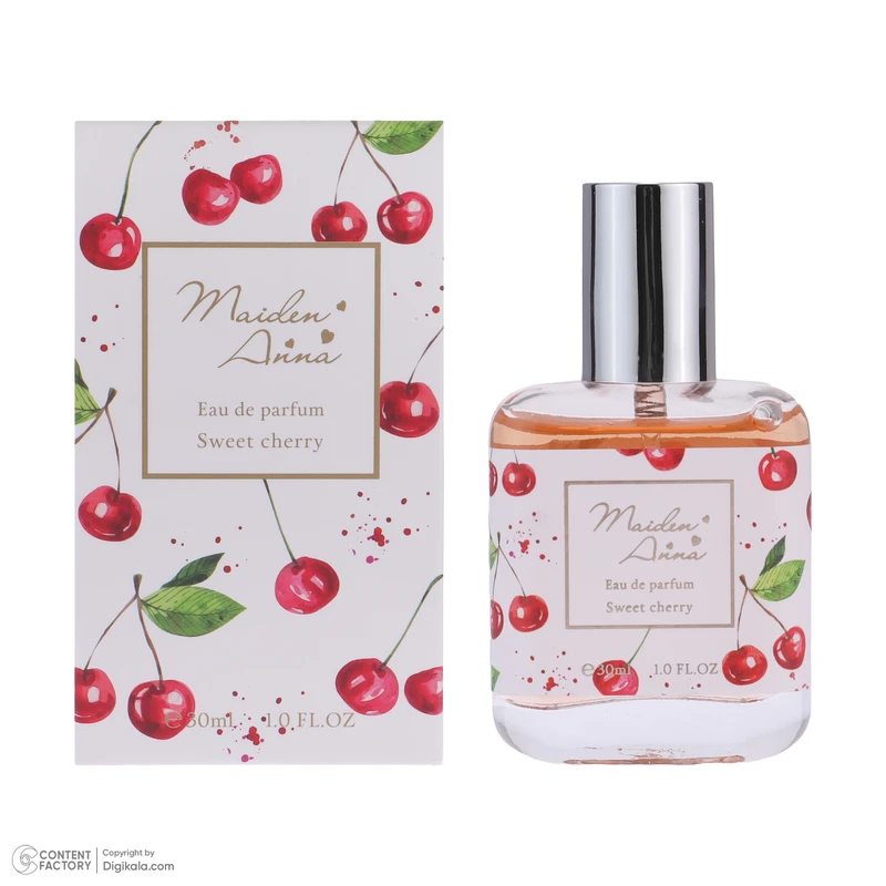 عطر جیبی زنانه میدن آنا مدل sweet cherry حجم 30 میلیلیتر، با رایحه میوهای و شیرین مناسب زمستان - تصویر 6