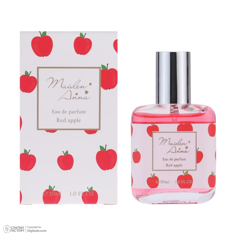 عطر جیبی زنانه میدن آنا مدل apple حجم 30 میلی‌لیتر با رایحه میوه‌ای معتدل مناسب بهار - تصویر 5