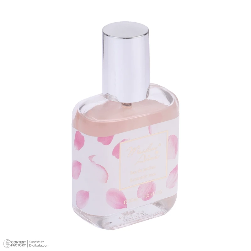عطر جیبی زنانه میدن آنا مدل romantic rose حجم 30 میلیلیتر با رایحه گلی و پخش بوی متوسط، مناسب فصل زمستان - تصویر 2