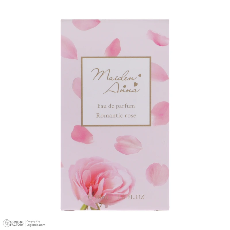عطر جیبی زنانه میدن آنا مدل romantic rose حجم 30 میلیلیتر با رایحه گلی و پخش بوی متوسط، مناسب فصل زمستان - تصویر 5