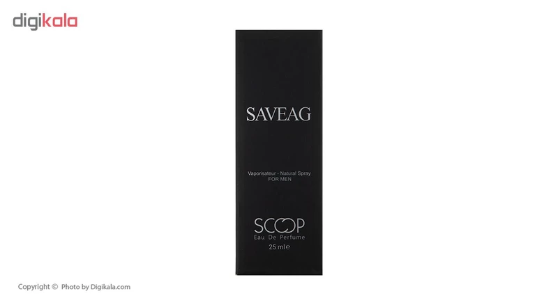 عطر جیبی مردانه اسکوپ مدل Saveag حجم 25 میلی لیتر - تصویر 3
