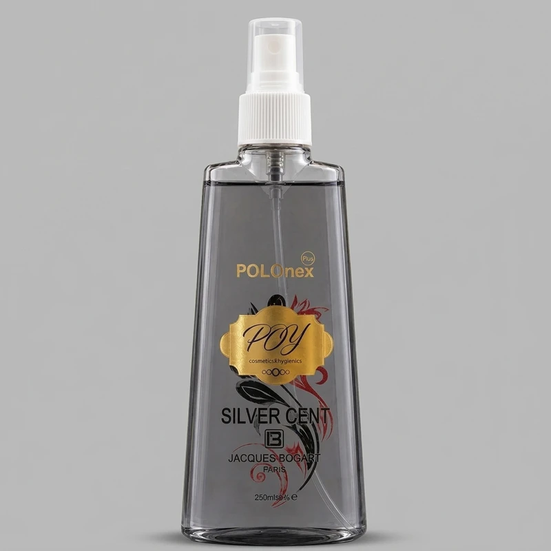 بادی اسپلش مردانه پی او وای مدل SILVER SCENT حجم 250 میلیلیتر