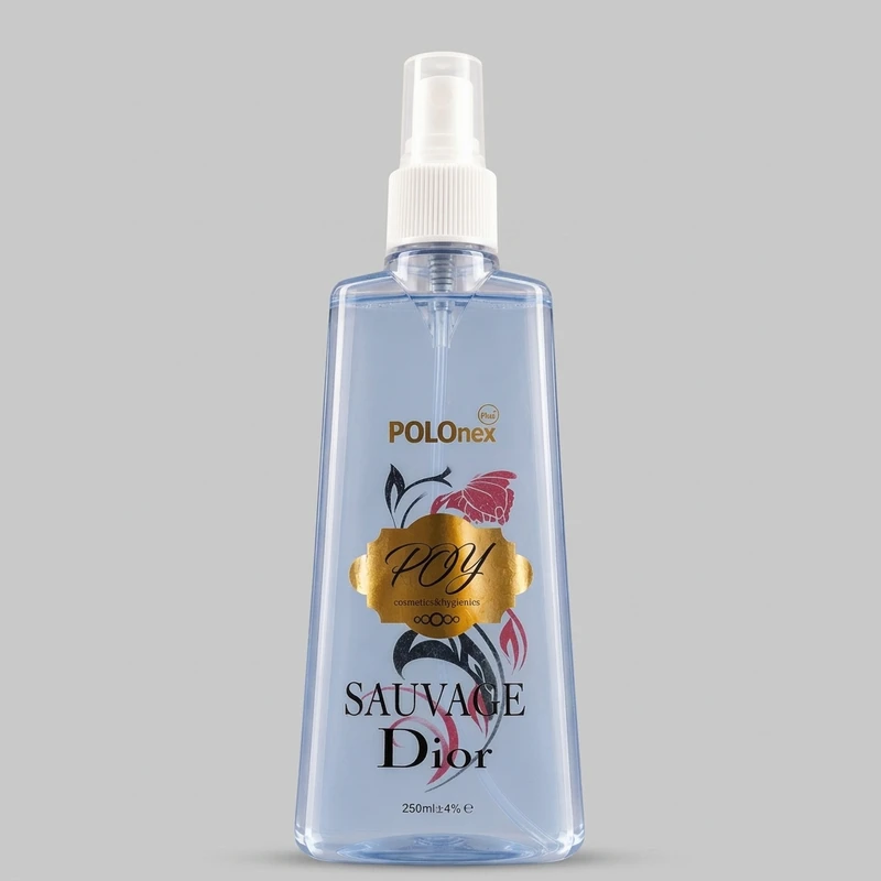 بادی اسپلش مردانه پی او وای مدل SAUVAGE Dior حجم 250 میلی‌لیتر با رایحه تند و خنک  - تصویر 2