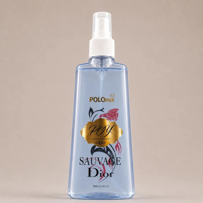 بادی اسپلش مردانه پی او وای مدل SAUVAGE Dior حجم 250 میلی‌لیتر با رایحه تند و خنک  - تصویر 3