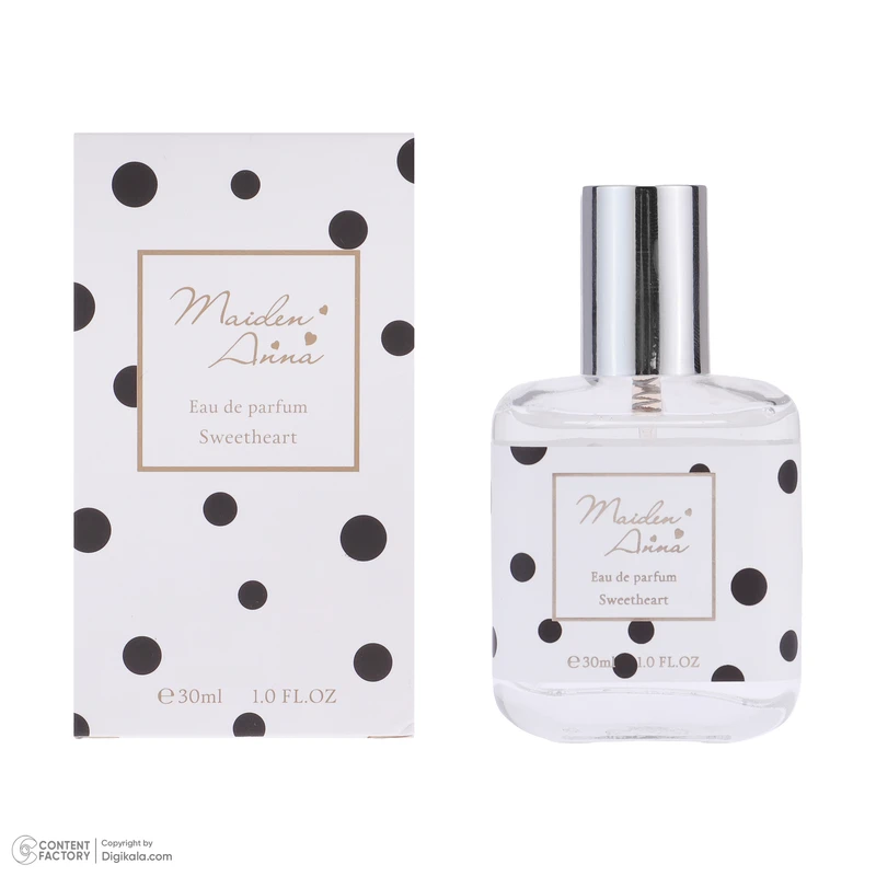 عطر جیبی زنانه میدن آنا مدل sweetheart حجم 30 میلی‌لیتر با رایحه وانیلی شیرین مناسب پاییز - تصویر 6