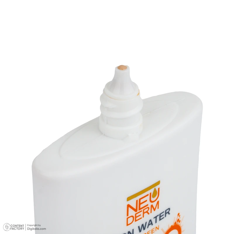 فلوئید ضد آفتاب رنگی نئودرم SPF 50 مدل Fusion Water حاوی محافظ UVA و UVB مناسب برای پوست چرب حجم 50 میلی‌لیتر حاوی ویتامین C و نیاسینامید - تصویر 6