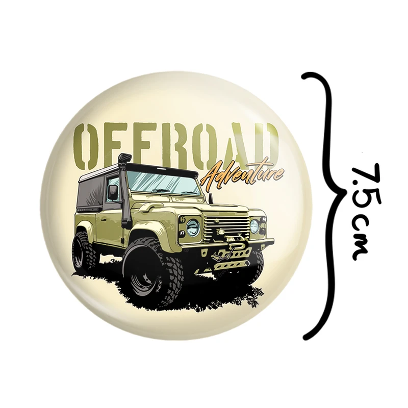 آینه جیبی خندالو مدل Off Road کد 26307 - تصویر 2