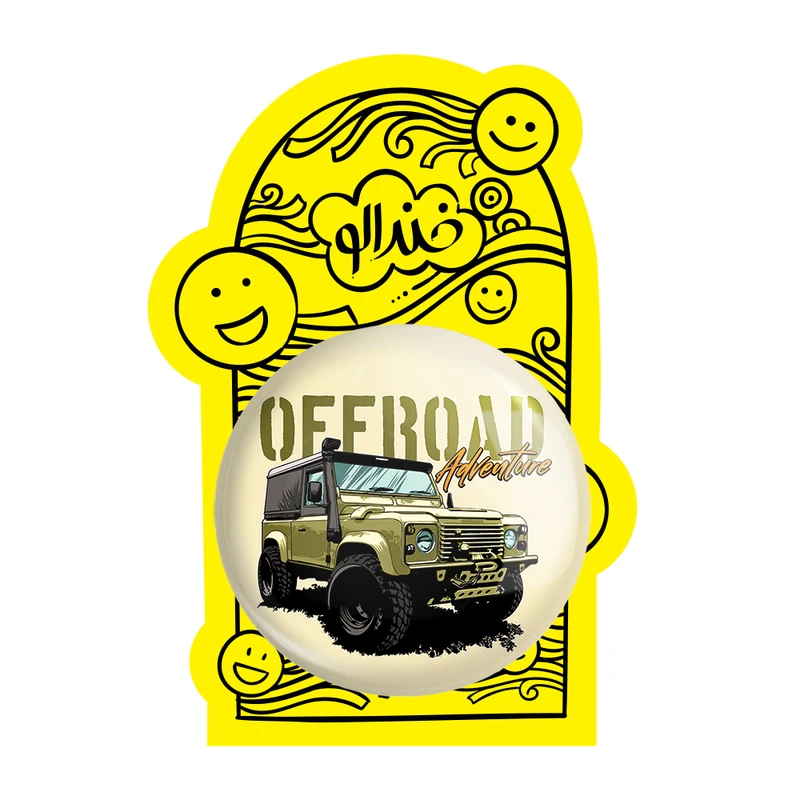 آینه جیبی خندالو مدل Off Road کد 26307 - تصویر 3