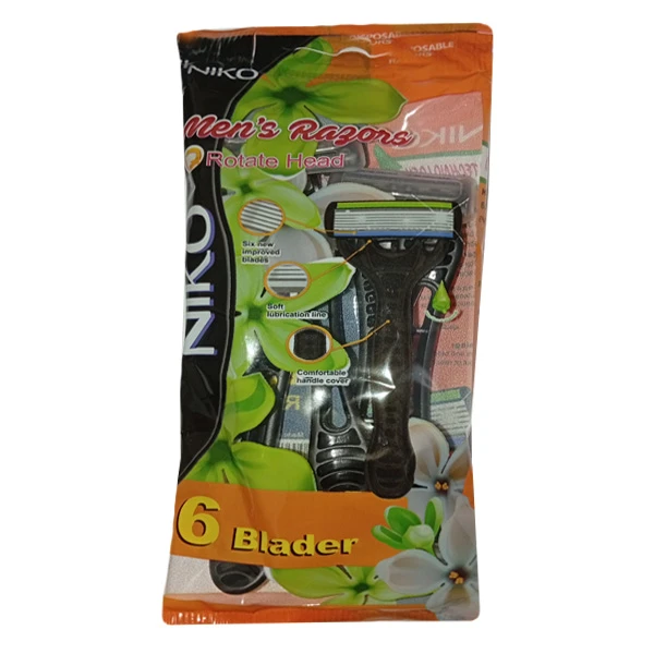 خود تراش نیکو مدل BLADER بسته 4 عددی
- تصویر 2