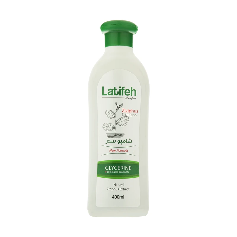 شامپو مو لطیفه مدل Glycerine حجم 400 میلی لیتر