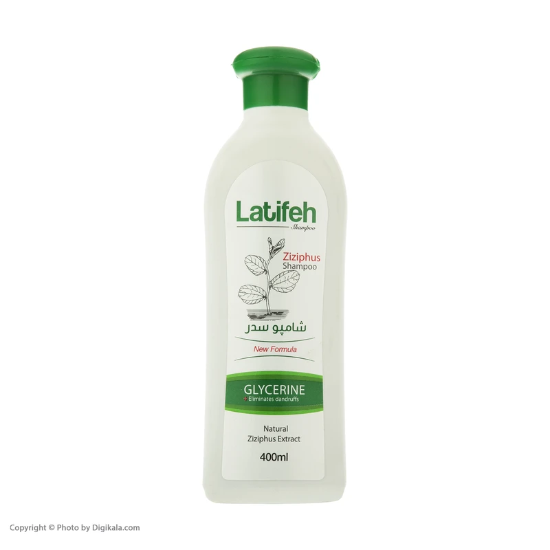 شامپو مو لطیفه مدل Glycerine حجم 400 میلی لیتر - تصویر 4