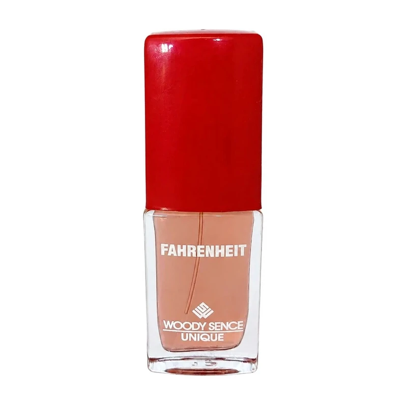 عطر جیبی مردانه وودی سنس مدل Fahrenheit با رایحه شیرین و چوبی حجم 15 میلیلیتر