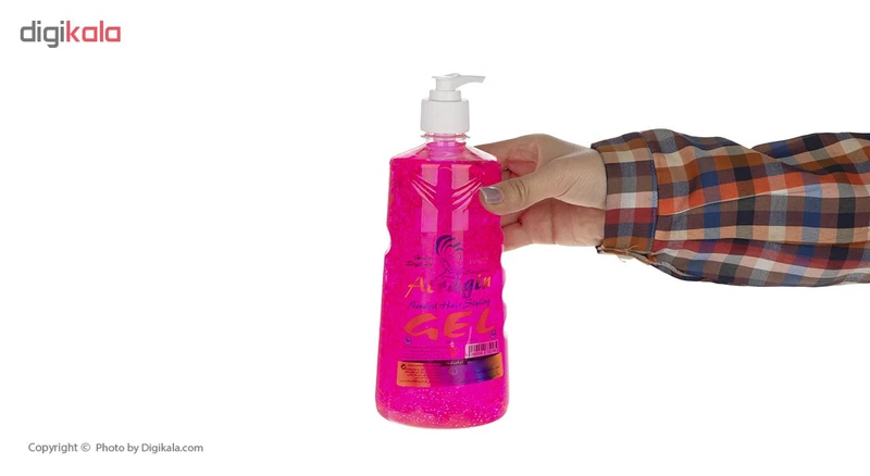 ژل حالت دهنده مو عطرآگین مدل Pink حجم 750 میلی لیتر - تصویر 5