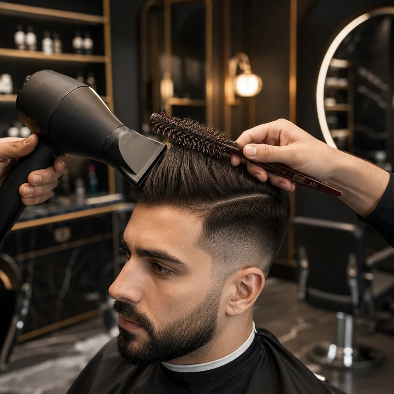 برس گرد مو صیام مدل B 70 - تصویر 2