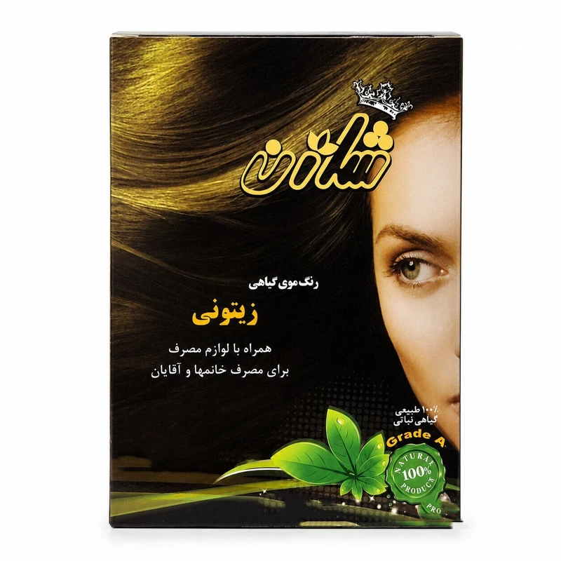 رنگ مو شماره 1 شاژن حجم 192 میلیلیتر رنگ زیتونی - تصویر 3