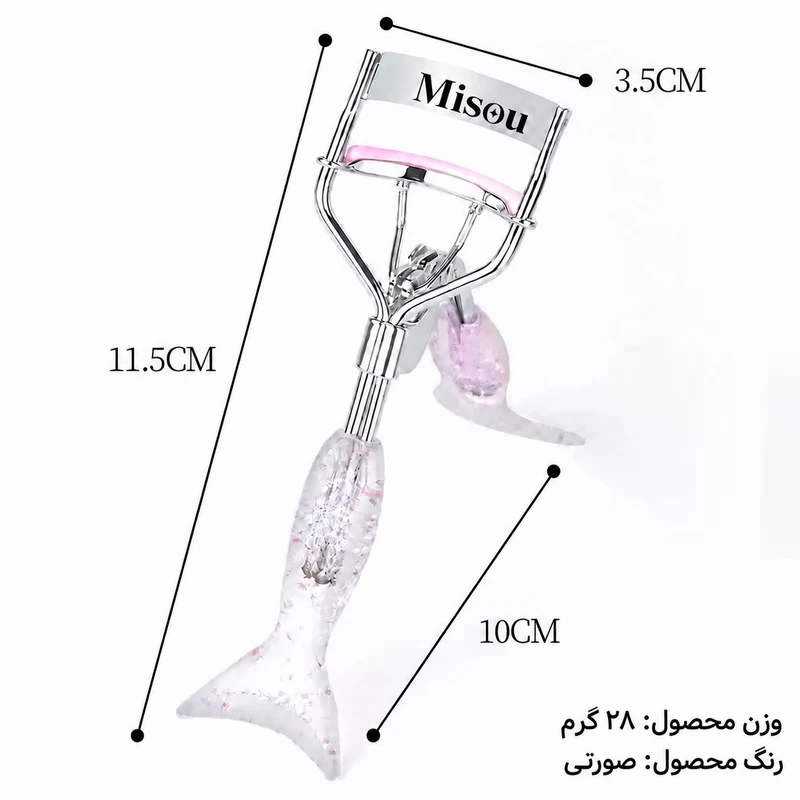 فرمژه میسو مدل Glitter mermaid - تصویر 6