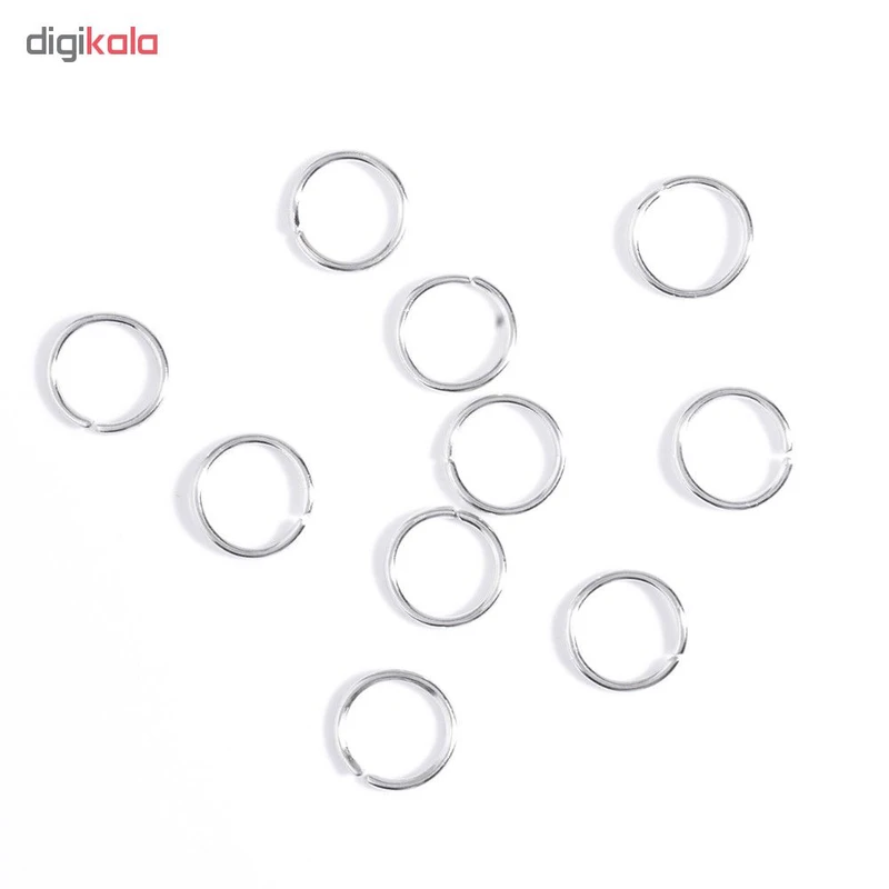 حلقه تزیینی مو کد SR 01 بسته 10 عددی - تصویر 3