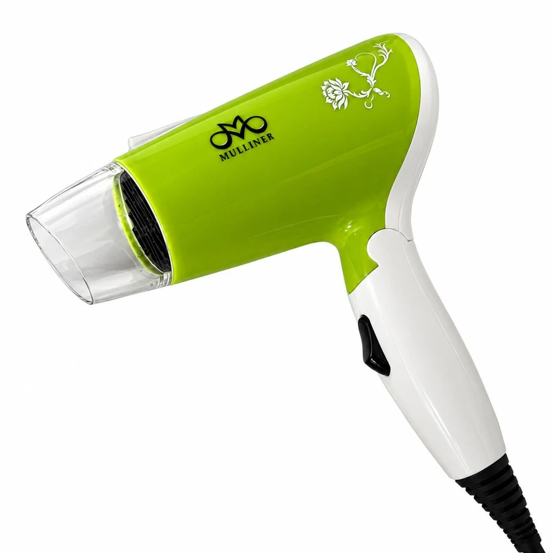 سشوار مسافرتی مولینر تاشو مدل ML-930 با موتور AC، توان 1600 وات و تنظیم دما و سرعت در دو حالت - تصویر 2