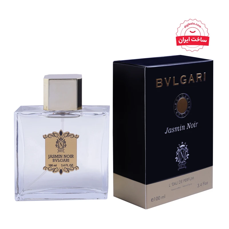 ادو پرفیوم زنانه نیفتی مدل BVLGARI JASMIN NOIR حجم 100 میلی لیتر