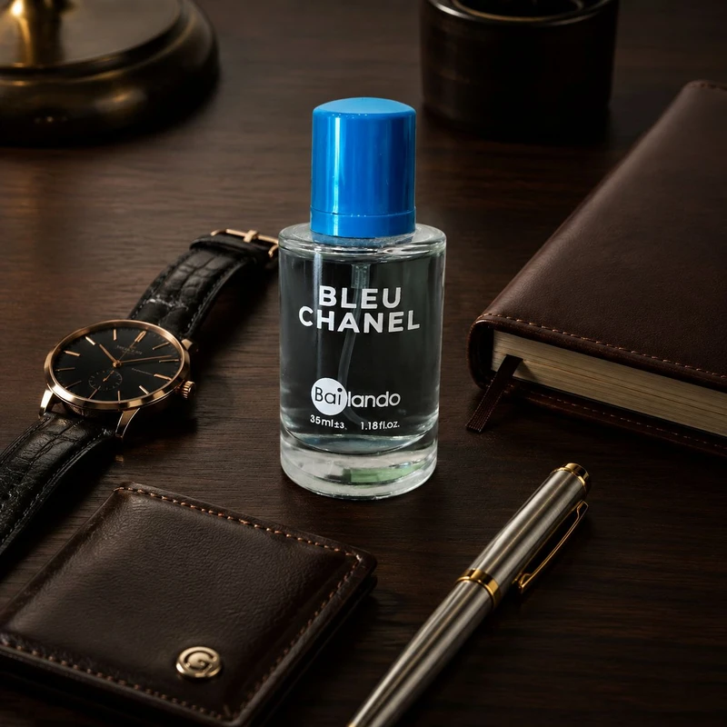 عطر جیبی مردانه بایلندو مدل Bleu Chanel NB با رایحه خنک و معطر حجم 35 میلی لیتر - تصویر 3