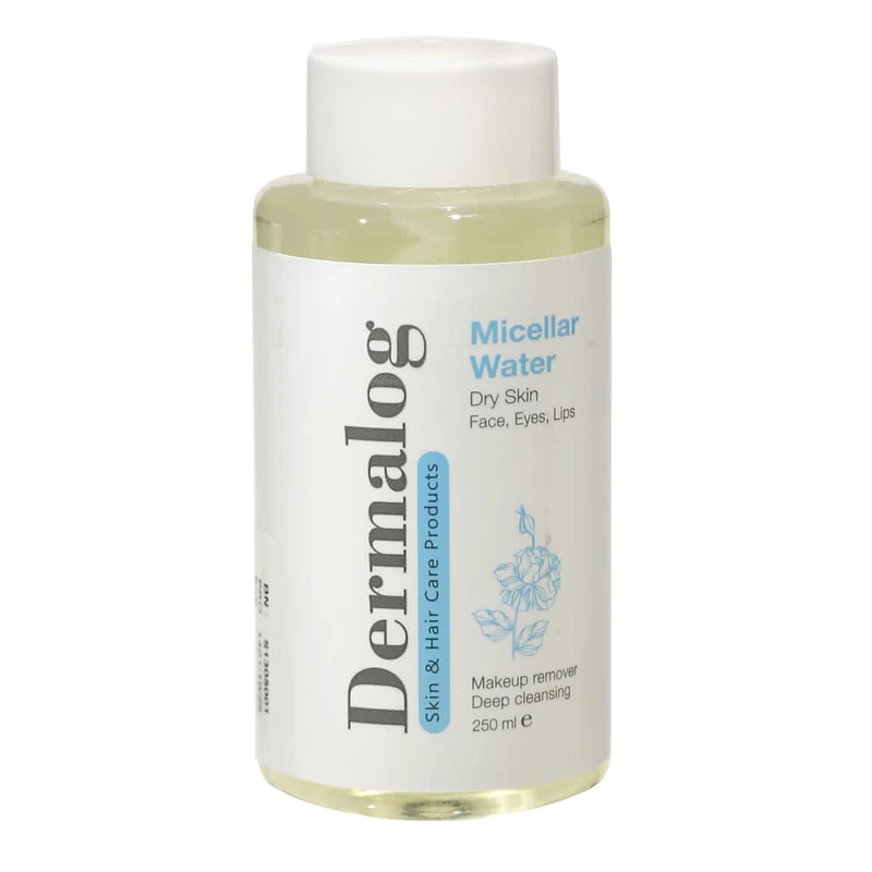 محلول پاک کننده آرایش صورت درمالوگ مدل Micellar حجم 250 میلی لیتر - تصویر 2