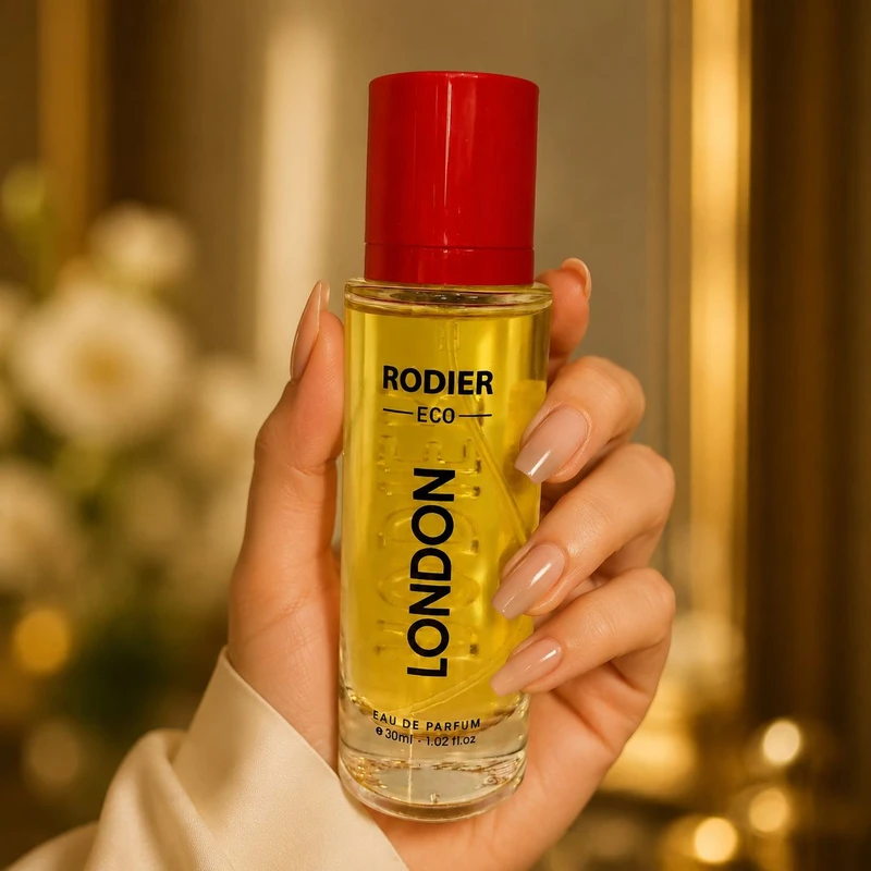 عطر جیبی زنانه رودیر مدل London با رایحه شیرین و گلی حجم 30 میلیلیتر - تصویر 3