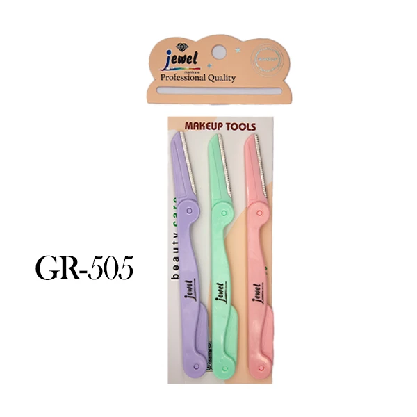 تیغ ابرو جویل مدل GR-505 دوطرفه بسته 3 عددی - تصویر 4