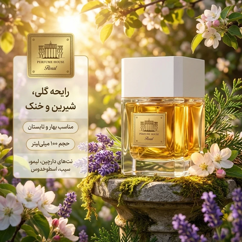 ادکلن پرفیوم هاوس مدل فلورال حجم 100 میلی لیتر - تصویر 2