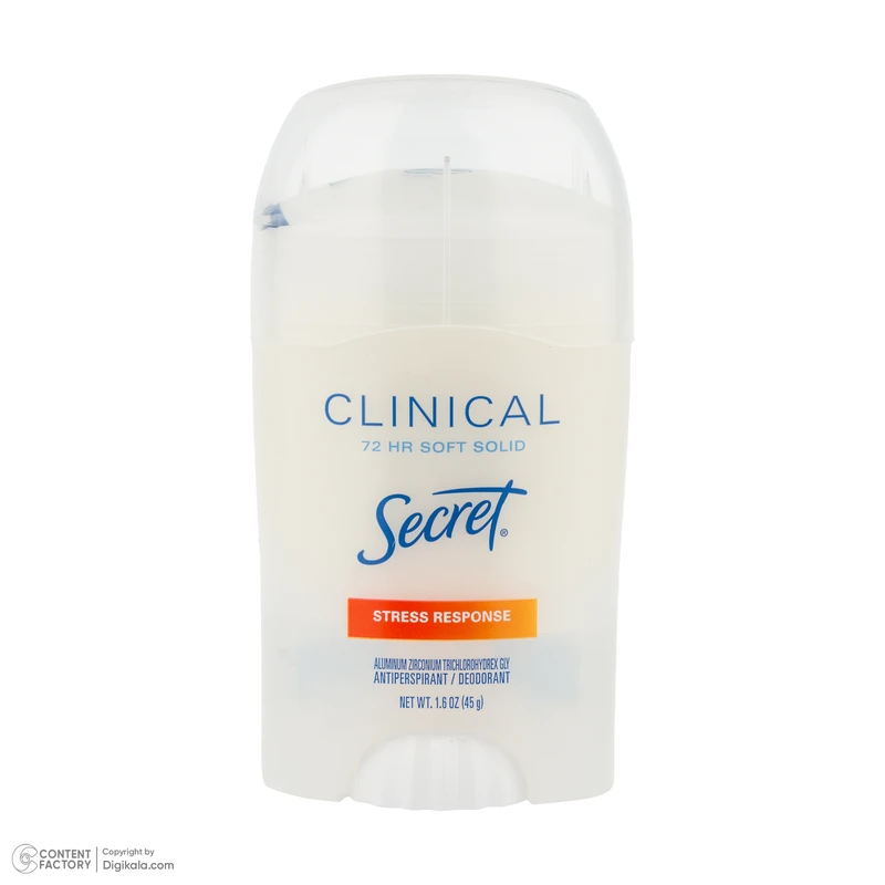 استیک دئودورانت زنانه سکرت مدل CLINICAL وزن 45 گرم - تصویر 2