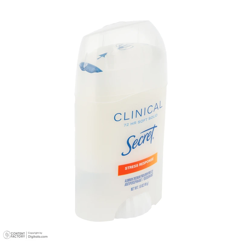 استیک دئودورانت زنانه سکرت مدل CLINICAL وزن 45 گرم - تصویر 3
