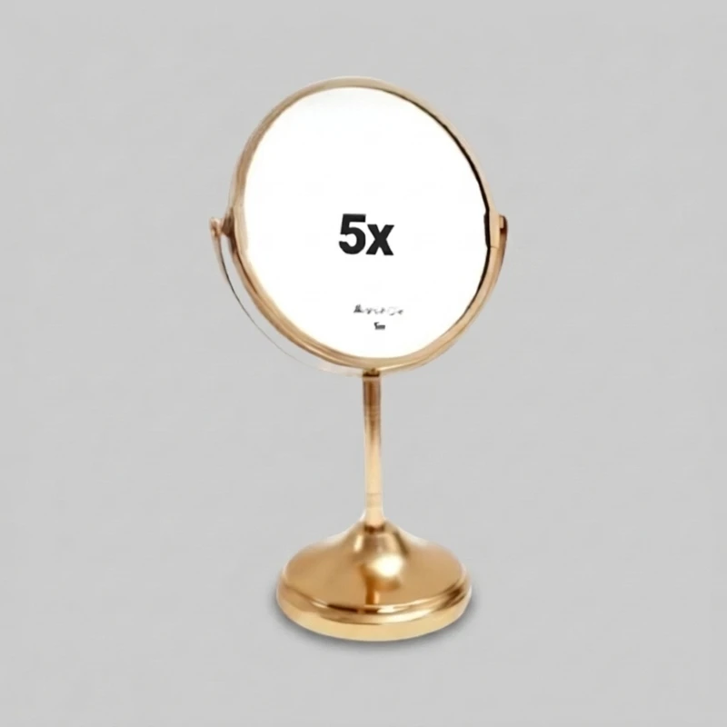 آینه آرایشی رومیزی مدل دو طرفه x5 - تصویر 2