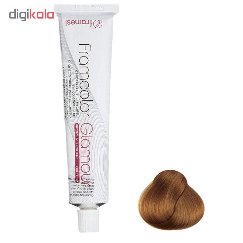 رنگ مو فرامسی مدل glamour شماره 7.34 حجم 100 میلی لیتر رنگ بلوند مسی متوسط - تصویر 2