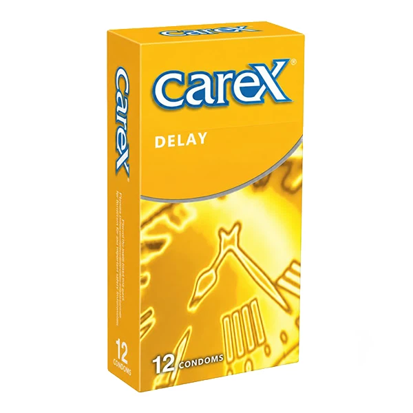کاندوم نازک کارکس مدل DELAY سایز M بسته 12 عددی