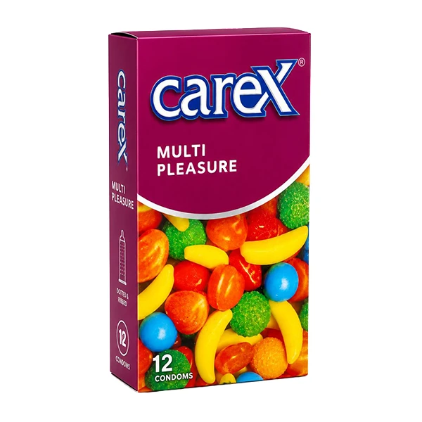 کاندوم کارکس مدل MultiPleasure سایز M بسته 12 عددی - تصویر 2