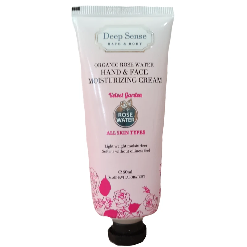 کرم مرطوب کننده دیپ سنس مدل Rose Water حجم 60 میلی لیتر - تصویر 2