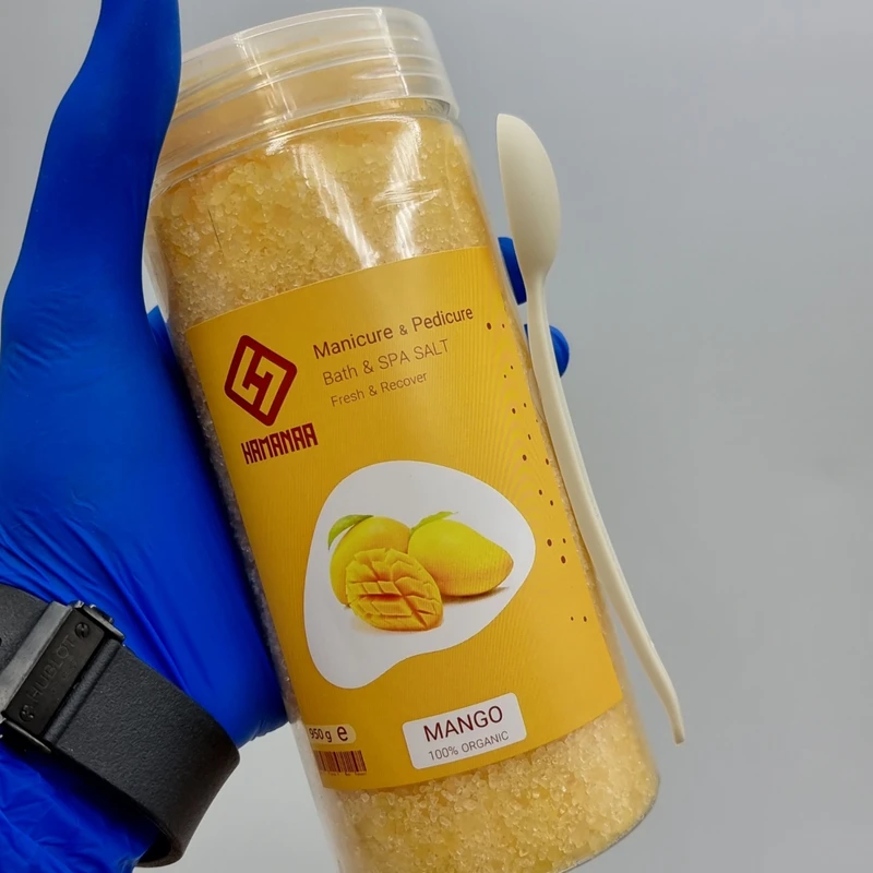 نمک حمام هامانا مدل Mango وزن 950 گرم - تصویر 4