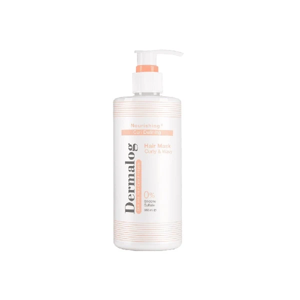 ماسک مو درمالوگ مدل Curly حجم 350 میلی لیتر