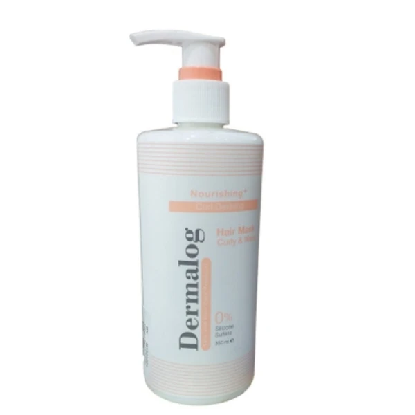ماسک مو درمالوگ مدل Curly حجم 350 میلی لیتر - تصویر 2