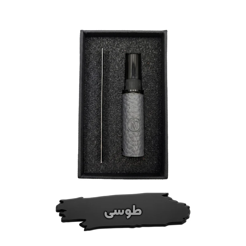 محفظه نگهدارنده عطر جیبی مارسین مدل 103 جنس چرم طبیعی دست دوز حجم 5 میلی لیتر - تصویر 4