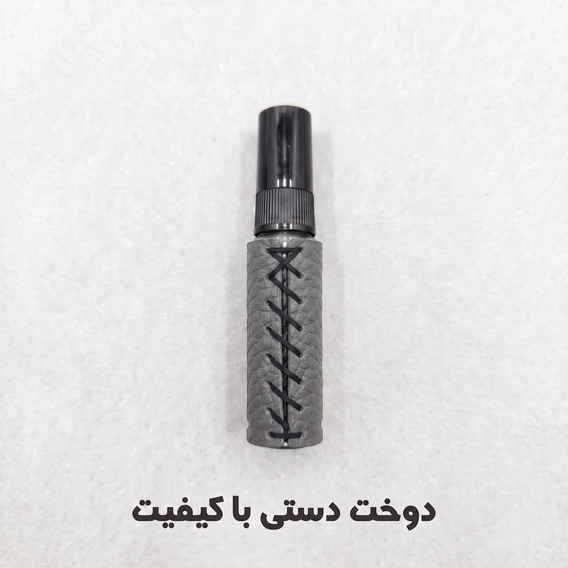 محفظه نگهدارنده عطر جیبی مارسین مدل 103 جنس چرم طبیعی دست دوز حجم 5 میلی لیتر - تصویر 6