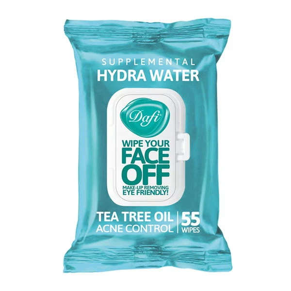 دستمال مرطوب پاک کننده آرایش دافی مدل Hydra Water بسته 55 عددی - تصویر 2