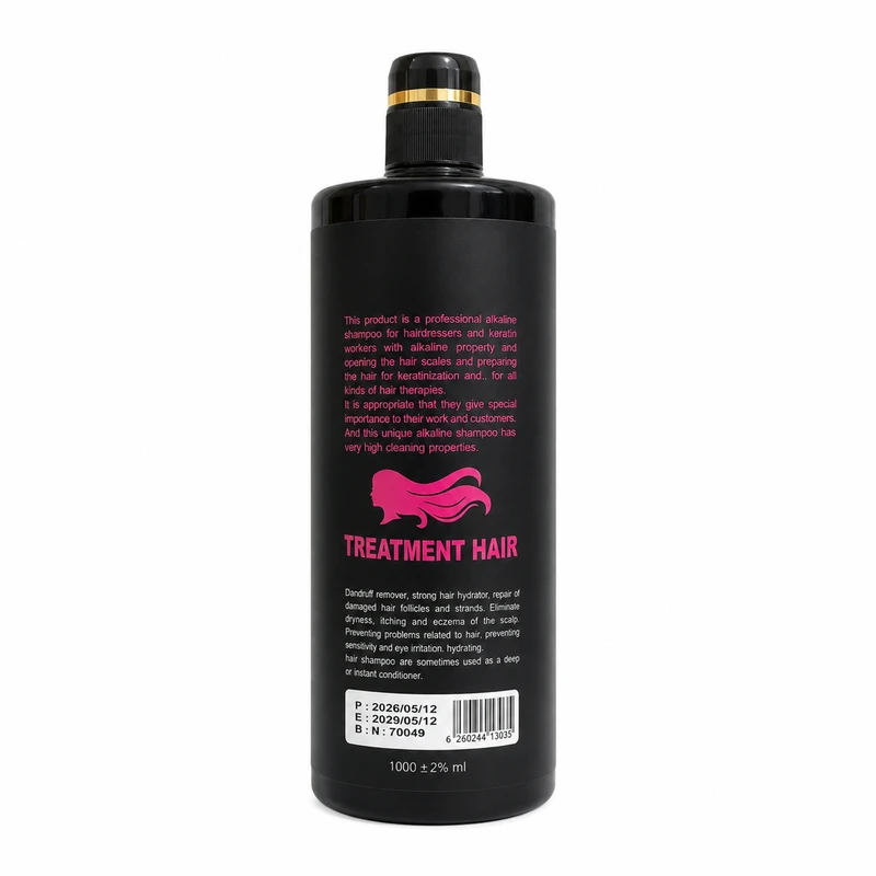 شامپو مو کیسی مدل before keratin مناسب مو رنگ شده و انواع تراپی حجم 1000 میلیلیتر - تصویر 5